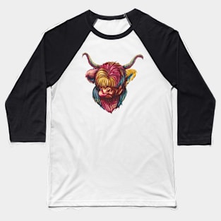 Highland Cow Gifts Baseball T-Shirt